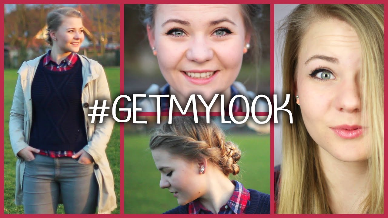 MAKE UP, FRISUR & OUTFIT ROUTINE | #GetMyLook