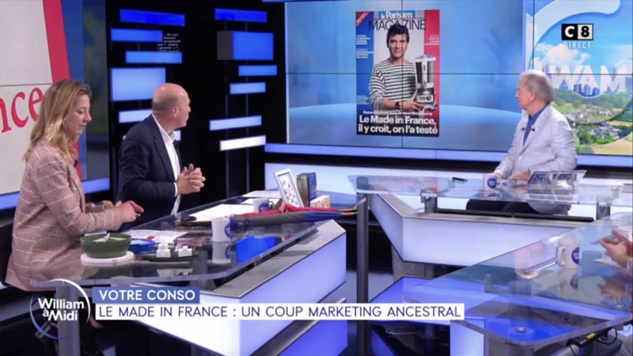 Rodolphe Bonnasse : Le Made in France : Un coup marketing ancestral ! - William à Midi | C8