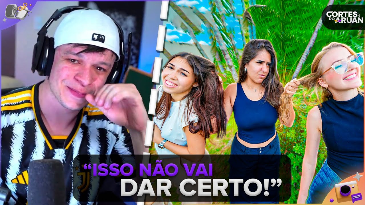 ARUAN REAGE: RENATO ACABOU A PALHAÇADA!! INTERROGUEI AS DUAS (DANI NOBREGA) - Cortes do Aruan
