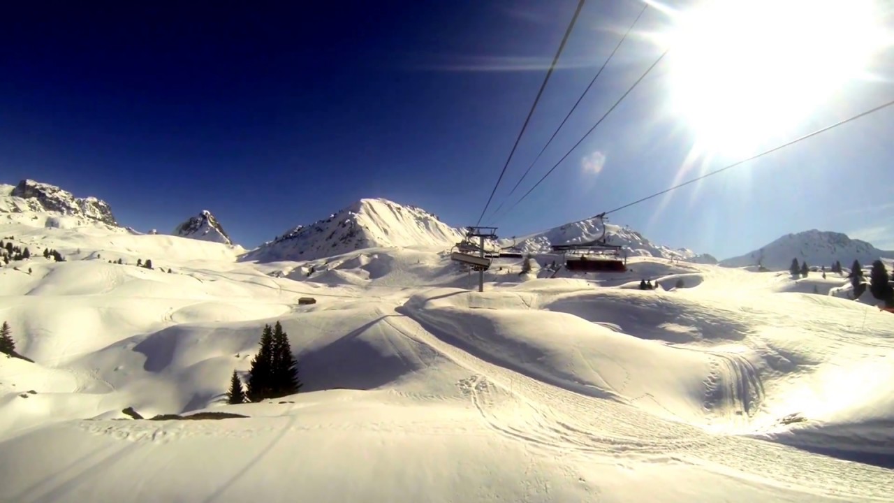 La Plagne, Plagne Bellecôte - Les Colosses: TSD / Detachable chairlift