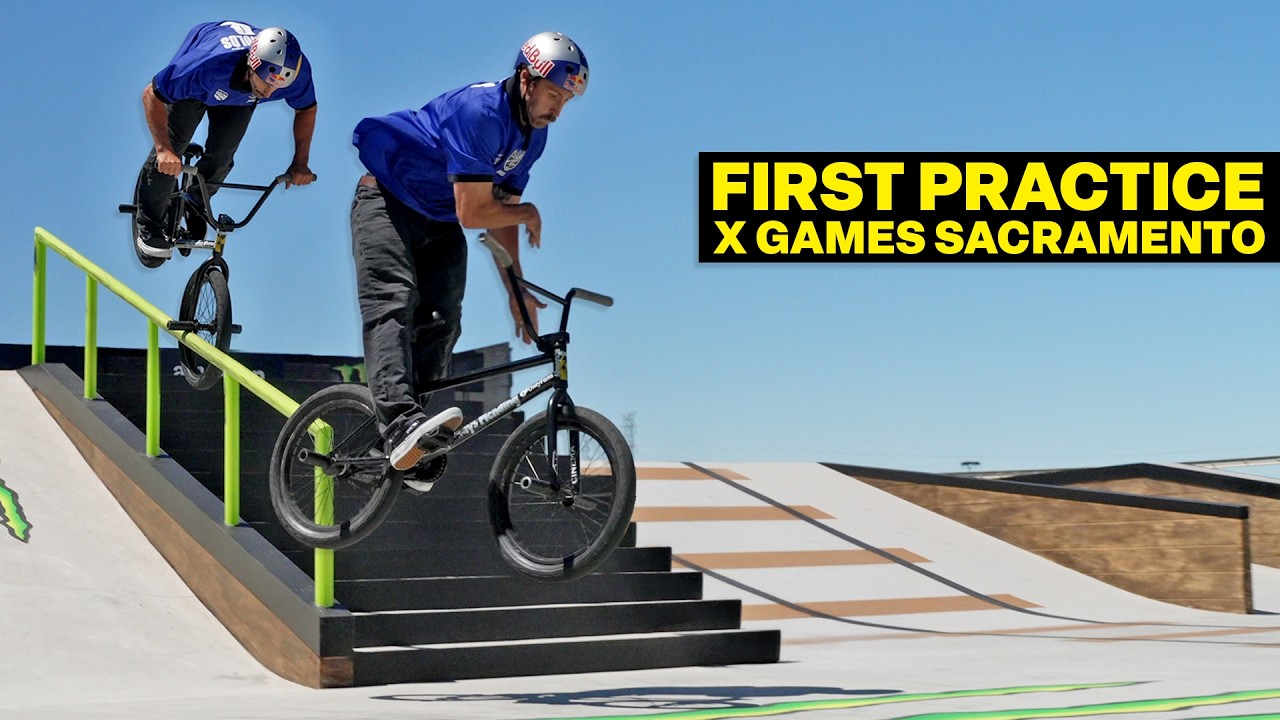 ПЕРВАЯ УЛИЧНАЯ ТРЕНИРОВКА &mdash; X GAMES SACRAMENTO 2026