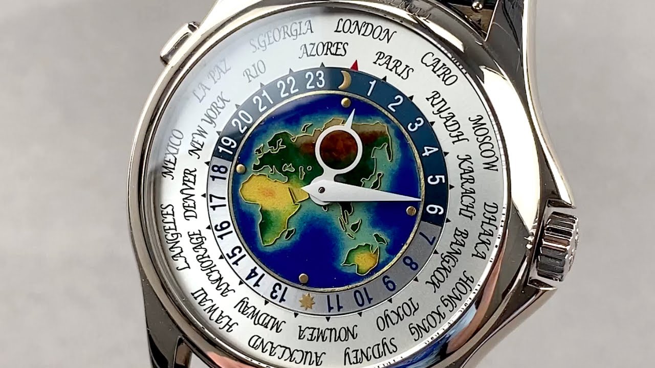 Patek Philippe 5131G-010 Complications World Time Enamel Dial Hands-On Review & Features