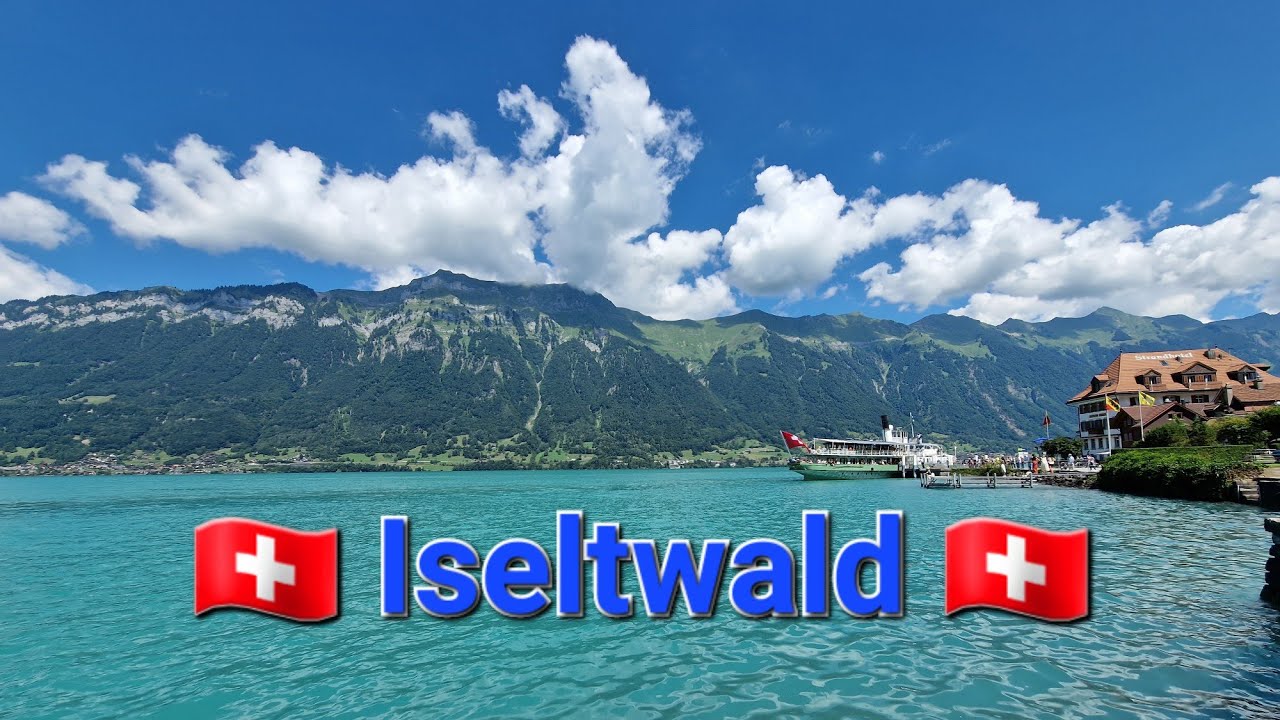 Iseltwald Switzerland 4K Ultra hd 10.07.2022