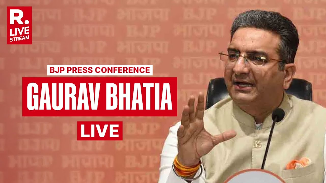 Gaurav Bhatia: BJP Slams Rahul Gandhi For Berlin Meeting | Labels Him ‘Mir Jafar of Indian Politics’