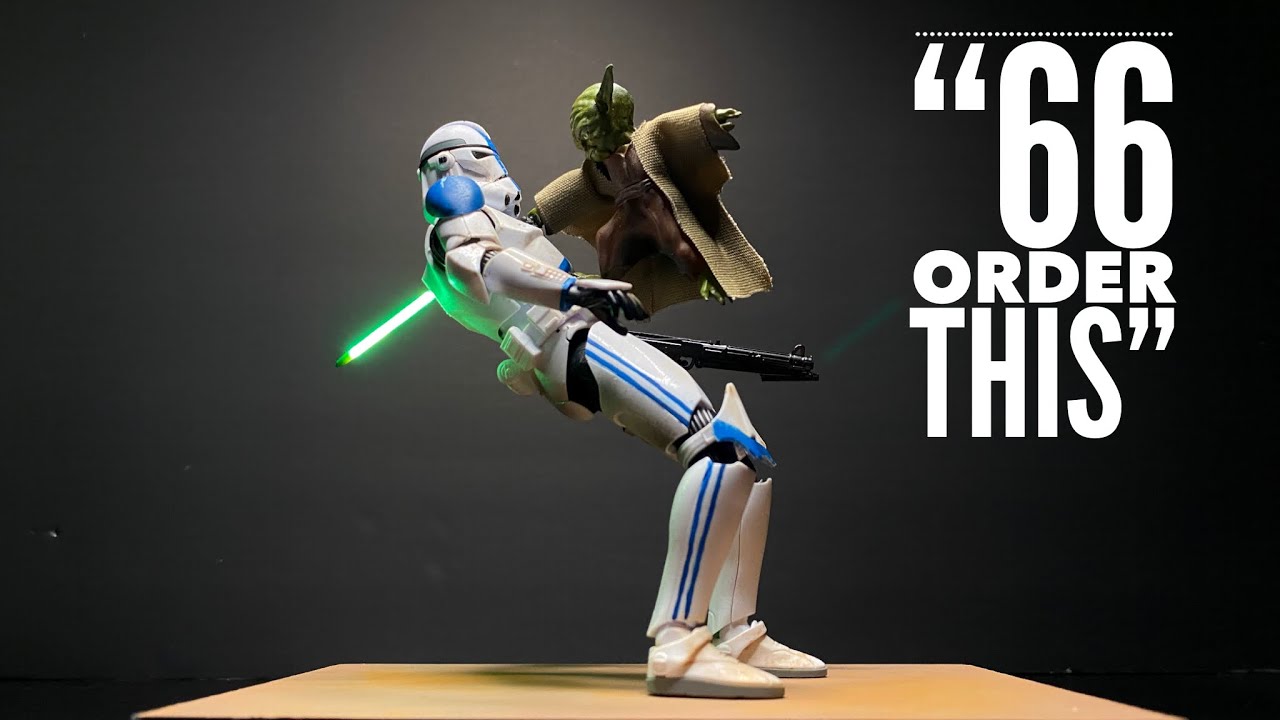 Yoda's BRUTAL Clone Stab! | Revenge of the Sith Diorama