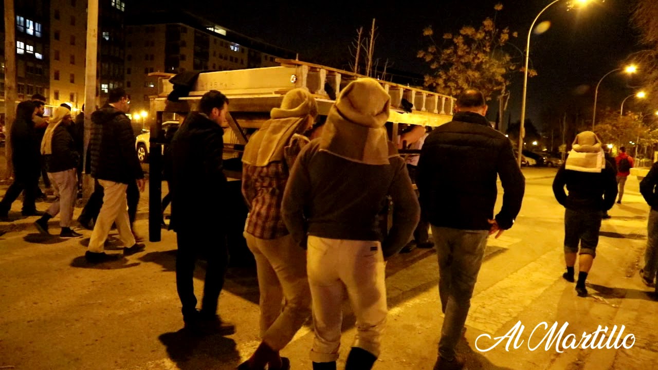 SEVILLA - AL MARTILLO. Primer ensayo palio de San Bernardo 2019