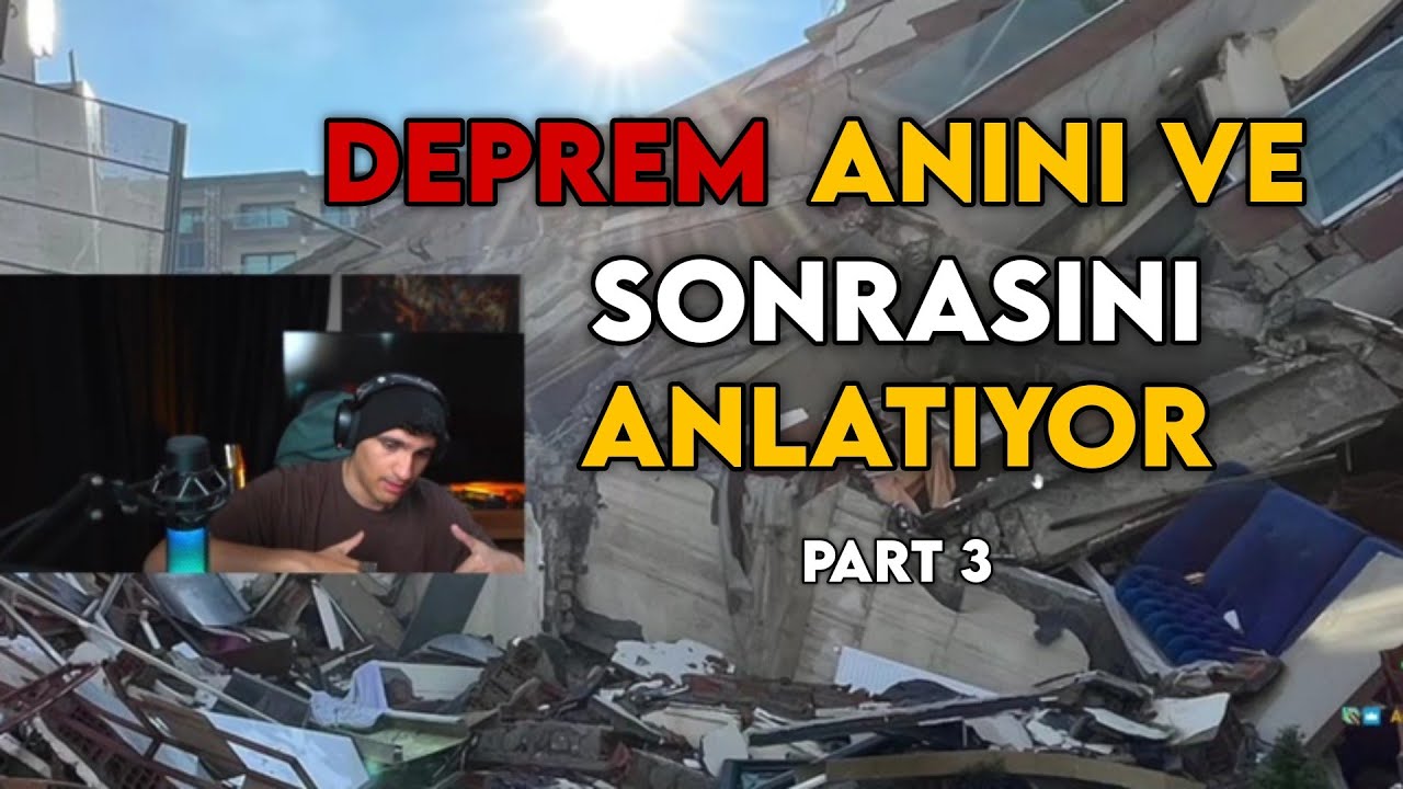 CharmQuell Deprem Anını ve Sonrasını Anlatıyor | Part 3