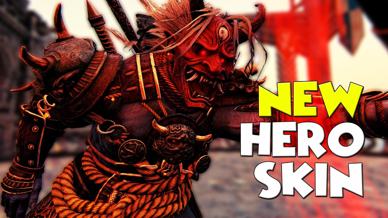 НОВЫЙ облик героя Sohei &laquo;ONI'S WRATH&raquo; ПРОСТО БОМБА | For Honor