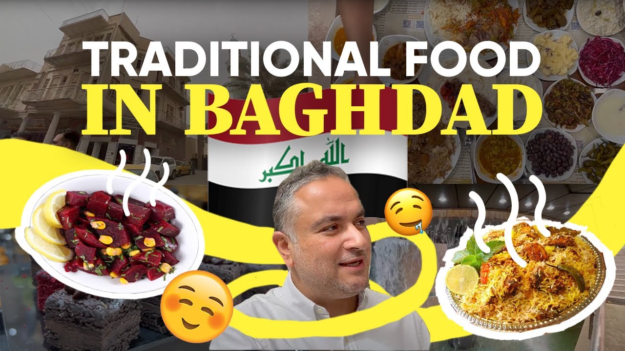 Traditional Food in Baghdad, Iraq May 2022, Episode 1. طعام تقليدي في بغداد, مايو 2022 ، اليوم الأول