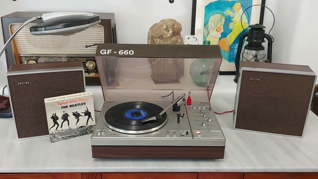Tocadiscos Philips GF660 automatic año 1972
