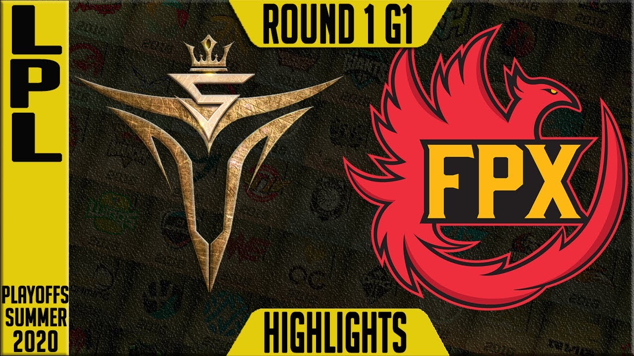 V5 vs FPX Highlights Game 1 | LPL Playoffs Summer 2020 Round 1 | Victory 5 vs FunPlus Phoenix