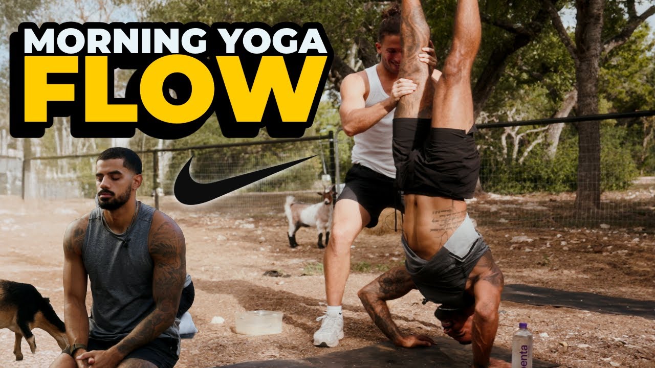 20 min yoga flow at home! Improve balance, flexibility, and mindset!