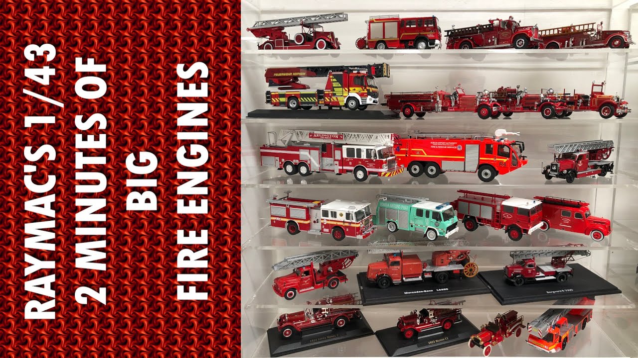 1/43 2 Minutes of Big Fire Engines