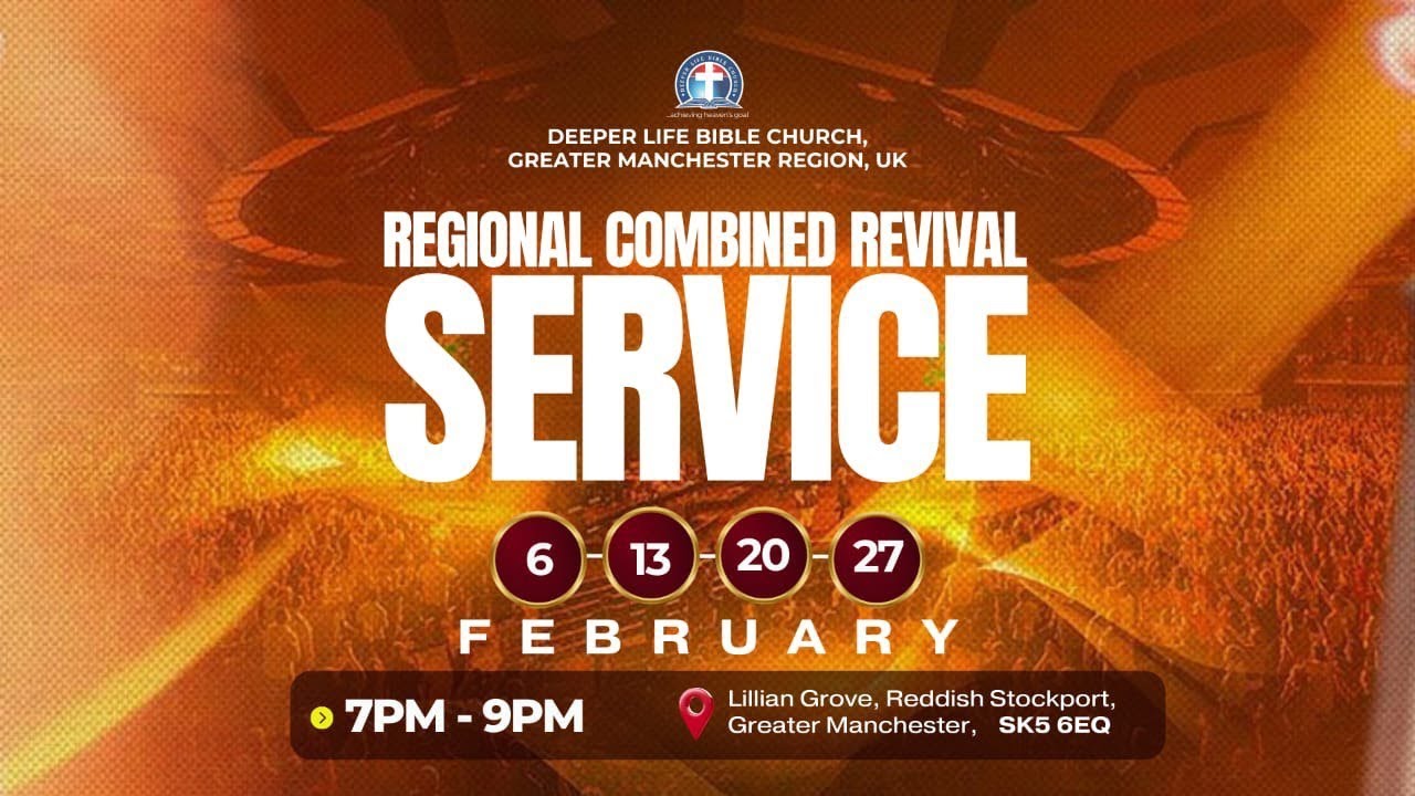 Friday Revival Service | 6th February 2026 | DCLM Church Manchester