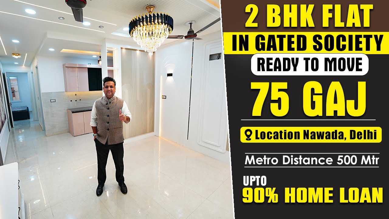 80 Gaj 2BHK Flat Near Metro | Uttam Nagar | 2bhk flat near metro | Uttam Nagar Flats
