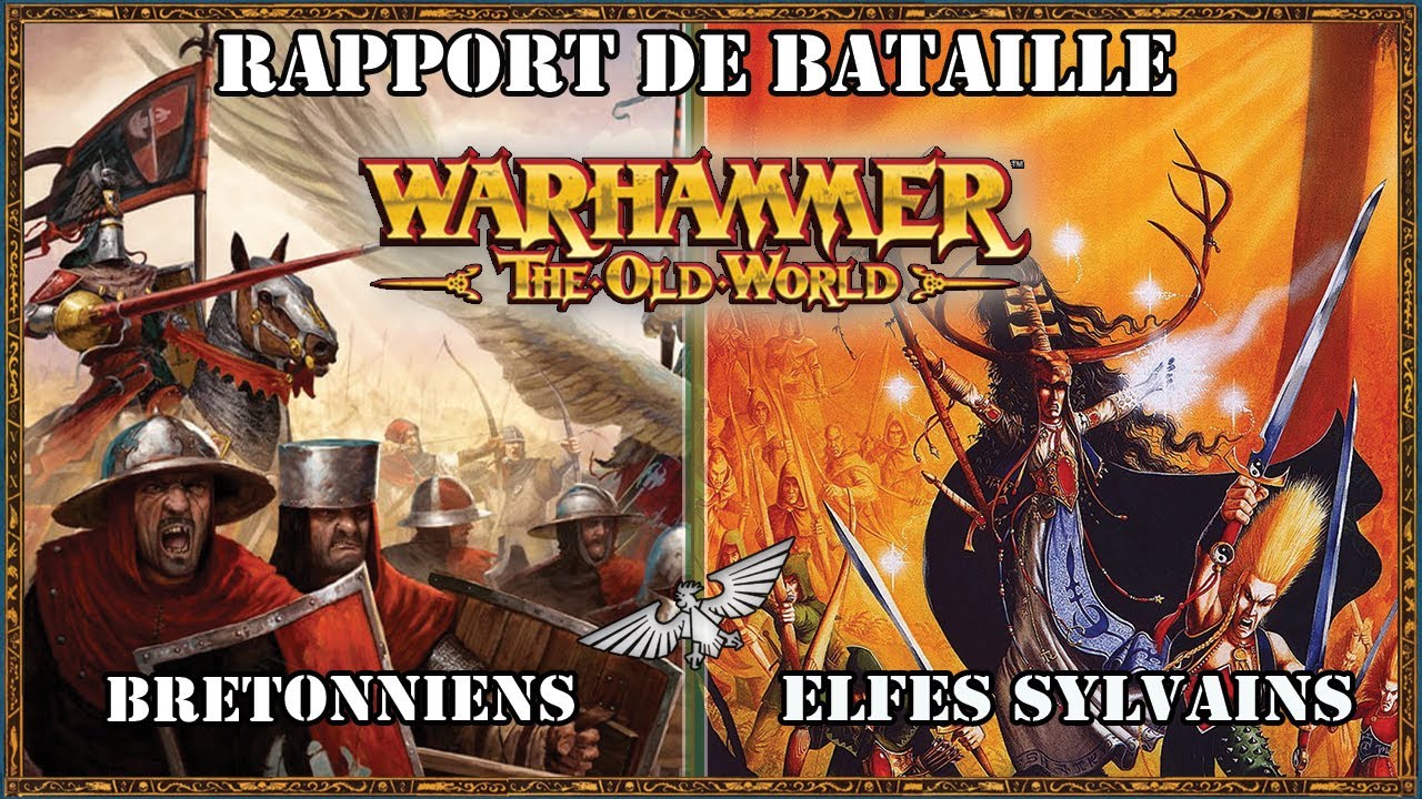 Warhammer The Old World: Rapport Bataille - Bretonniens vs Elfes Sylvains - #theoldworld