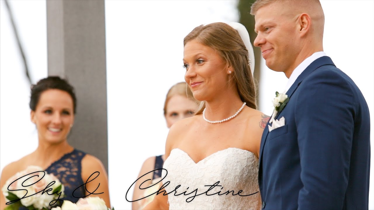 Sky & Christine -  A Cinematic Wedding Video Filmed at The Osprey at Belmont Bay