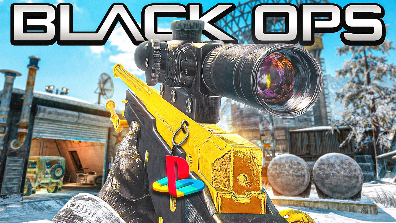 СНАЙПИНГ В BLACK OPS НА PS5 &mdash; ЭТО ПРОСТО ВЫШКА!!