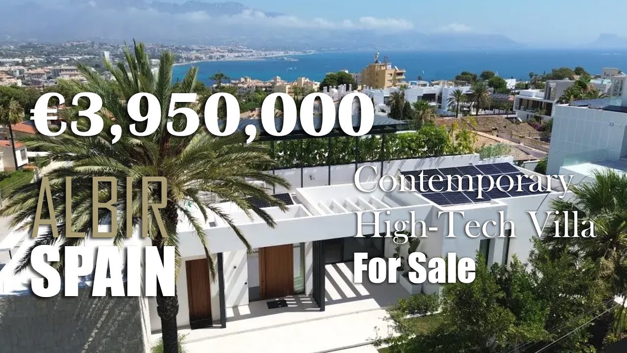 New High-Tech Villa Vega in Albir, Spain, for sale with panoramic sea views | Property in Spain