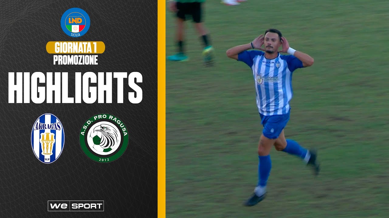 Akragas vs Pro Ragusa (Promozione - Giornata 1 - Girone D)