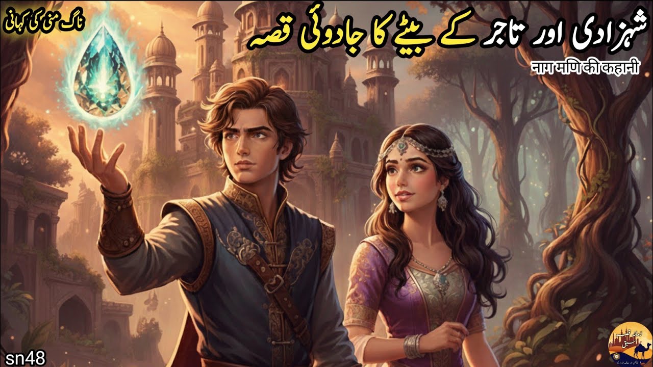 Shahzadi Aur Tajir Ka Beta qissa– new version | Nag Mani Ki Taqat  |Moral fantasy story |Lok kahani 