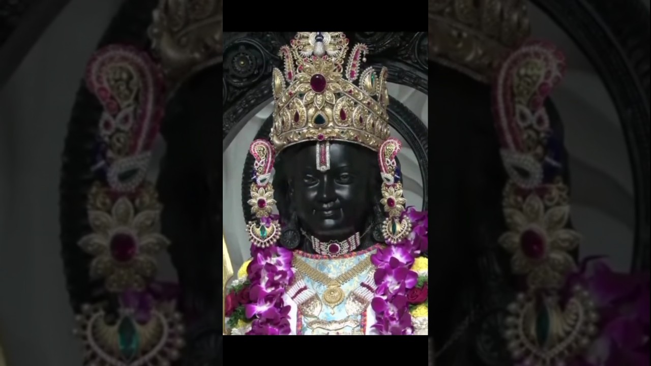 Shri Ram Lala darshan #jaishreeram #radheradhe #mahadev #ayodhya #indreshji #vrindavan#ram #status