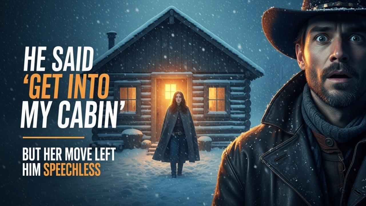 He Said ‘Get into My Cabin, It’s Freezing Outside’ — But Her Move Left Him Speechless!
