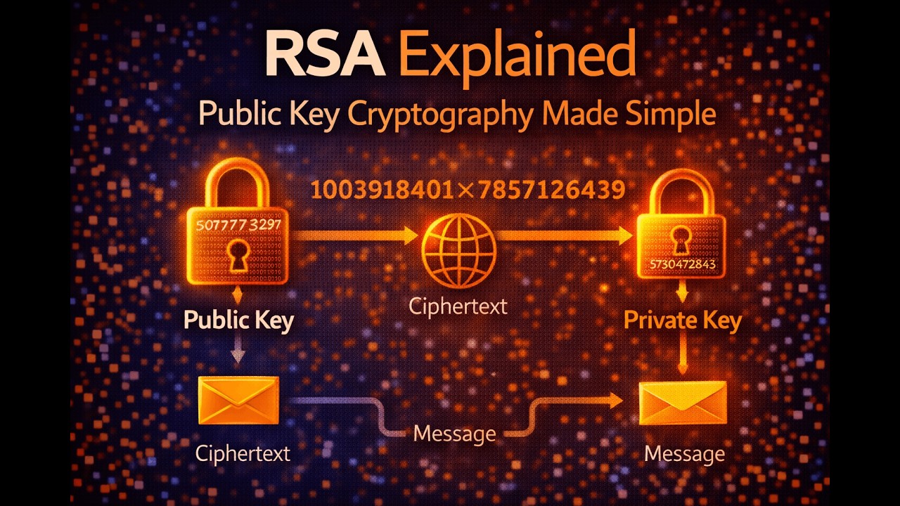 RSA Explained | Public Key Cryptography Made Simple