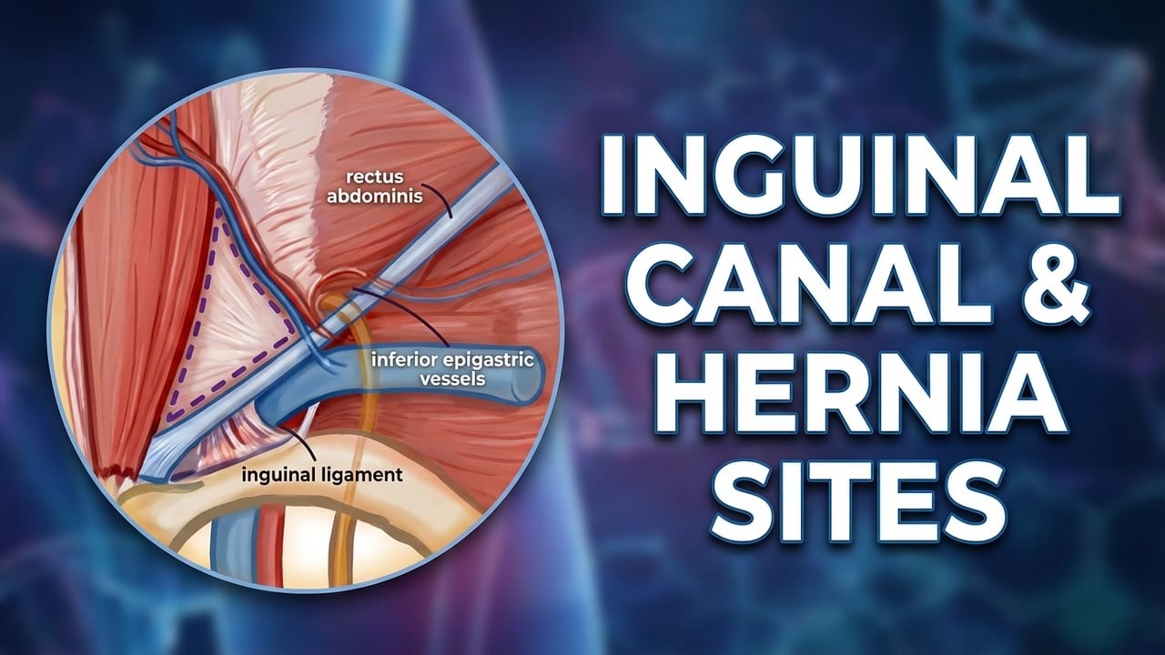 INGUINAL (HESSELBACH'S TRIANGLE) | INGUINAL CANAL, INGUINAL HERNIA | ANATOMY OF THE INGUINAL REGION.