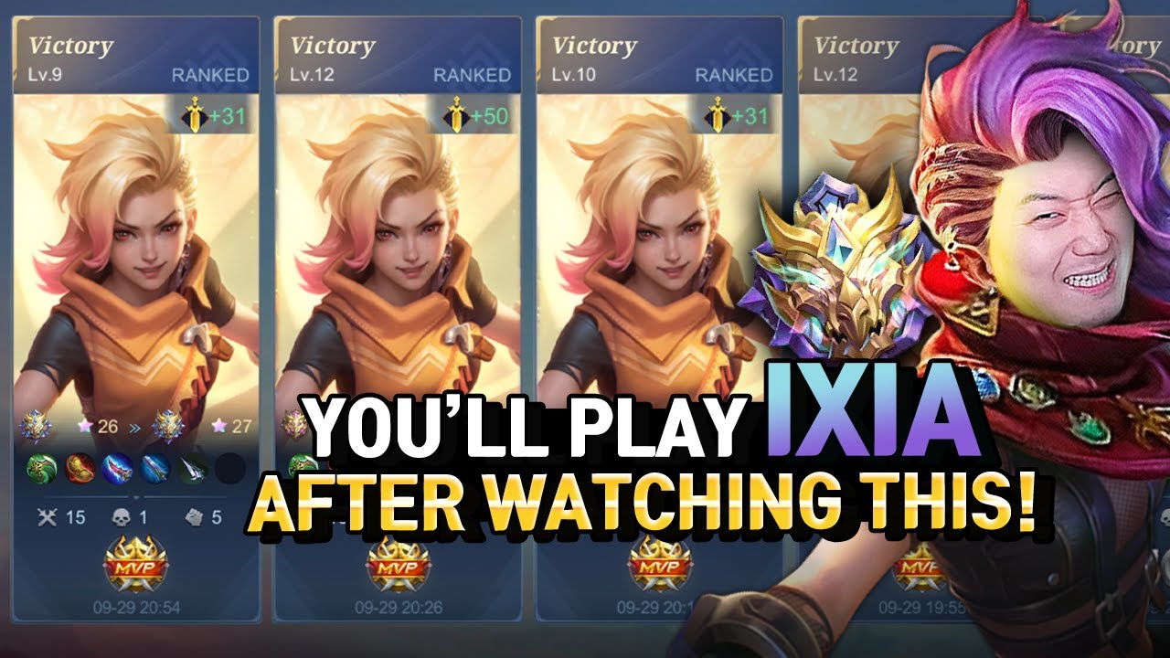 Mobile Legends Ixia was buffed ONE MORE! crazy
