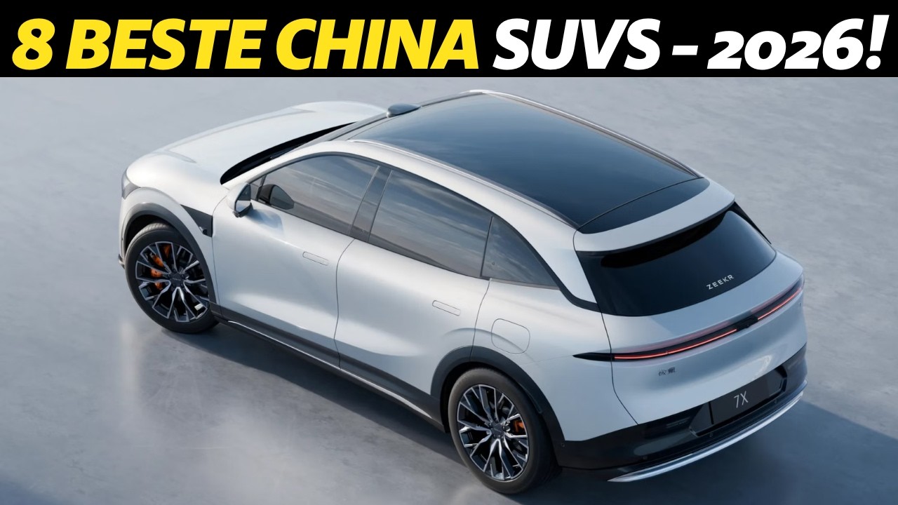 8 chinesische SUVs, die 2026 niemand erwartet hat &ndash; sie ersch&uuml;ttern den Markt!