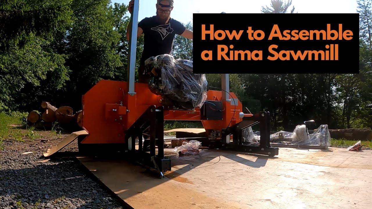 How to Assemble a Rima Sawmill | RIMA RS31G Assembly Guide