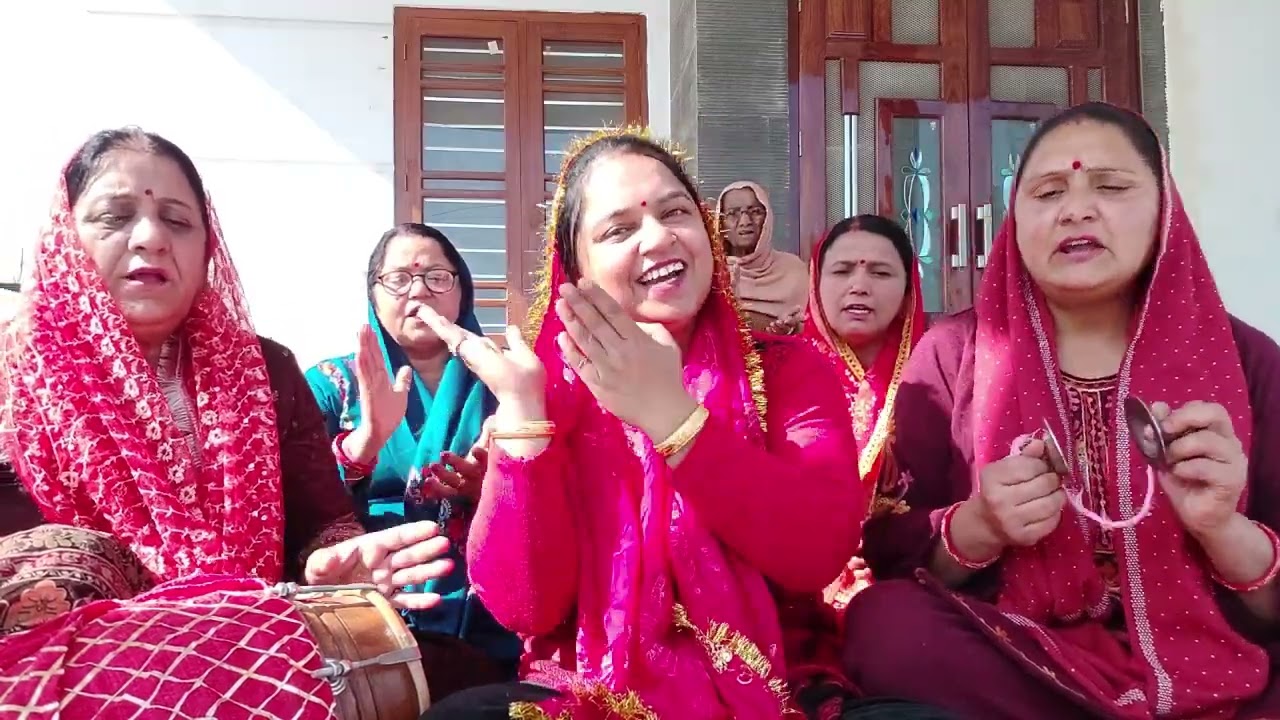 🙏🔔 कृष्ण जी भी नच्चे💃💃 नाले नच्ची राधा रानी ए💃💃🙏 नाले नच्ची मंडली सारी💯 बहुत सुंदर भाव🙏