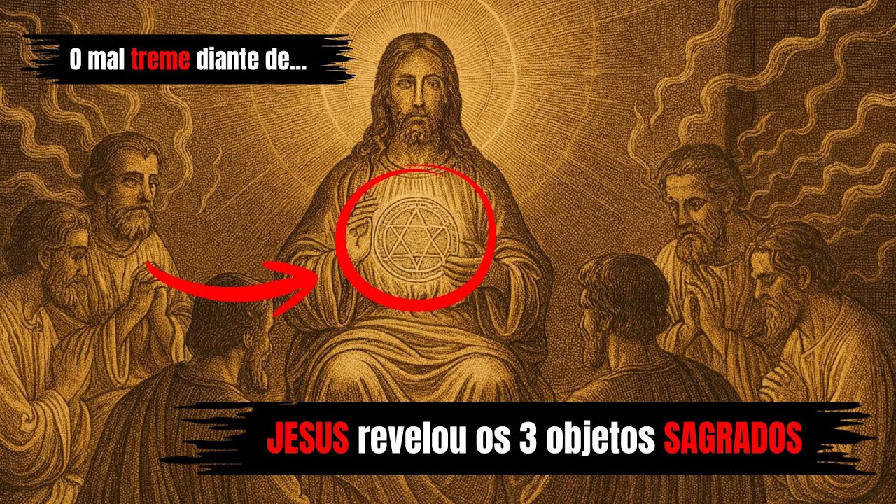 JESUS revelou os 3 objetos SAGRADOS temidos pelo MAL— os ESCOLHIDOS devem carregar um deles SEMPRE..