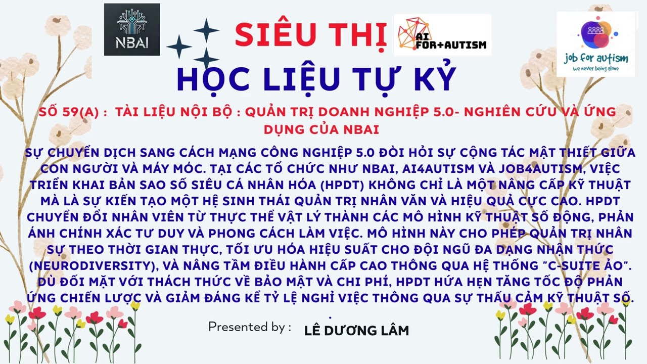 Số 59A  Tài liệu nội bộ  quản trị doanh nghiệp 5 0  nghiên cứu và ứng dụng của NBAIquản tr