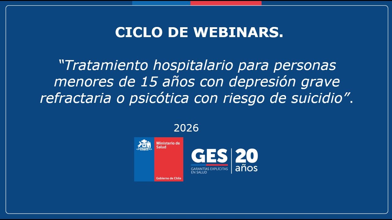 GES89 Evaluación diagnóstica de la depresión grave y riesgo de suicidio. 20 de enero de 2026