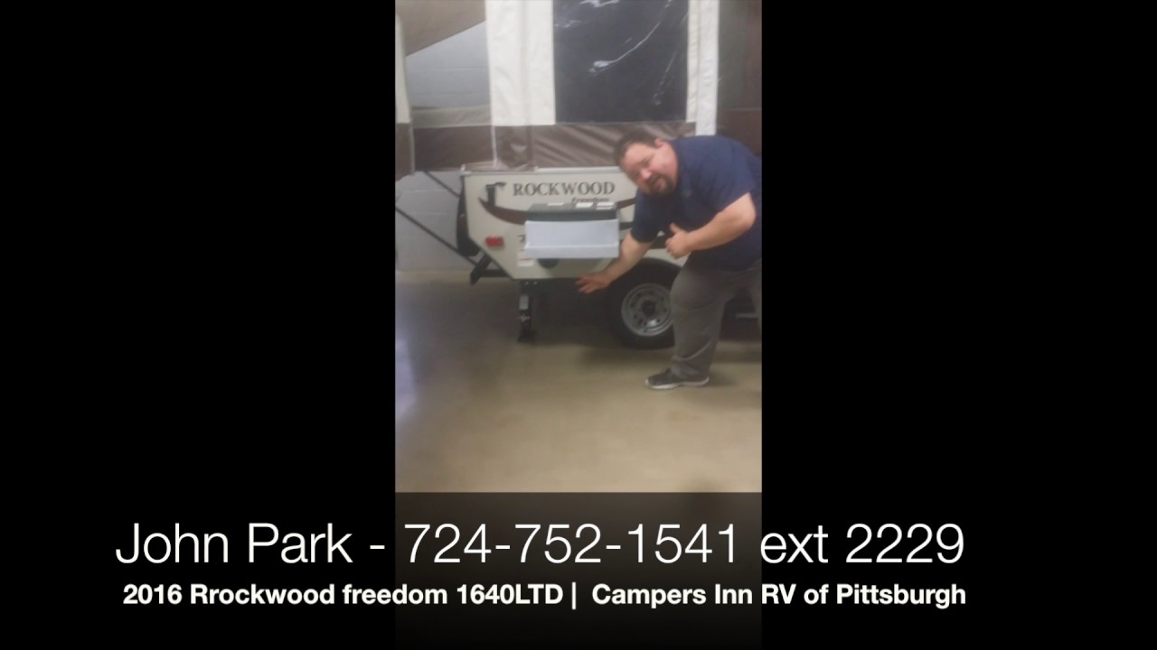 2016 Rrockwood freedom 1640LTD Pop Up Camper