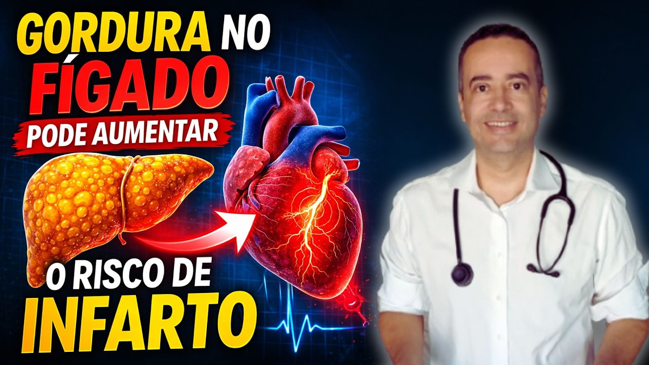 Gordura no fígado pode aumentar o risco de infarto!