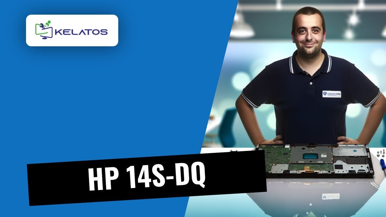 A bateria do seu HP 14S-DQ não carrega? 🔋 Mudança de bateria interna