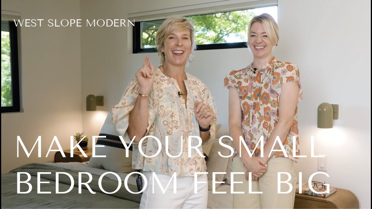 3 Design Secrets to Make Your Small Bedroom Look Bigger & More Stylish by Teal & Scott