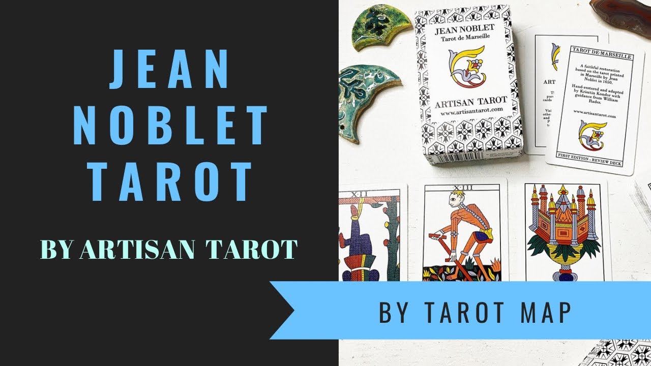 Jean Noblet 1650 reproduction by Artisan Tarot #jeannoblettarot #tarotmap #artisantarot
