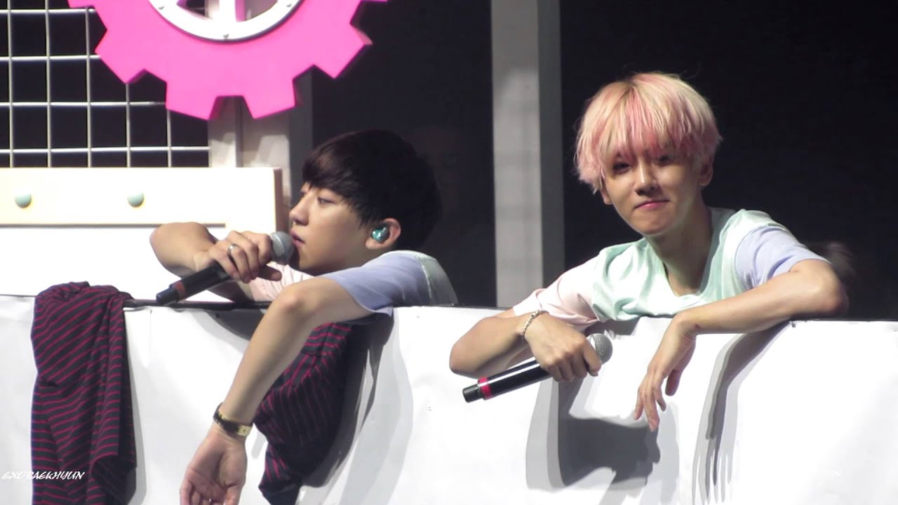 150816 The EXO'luXion in HK Lucky ChanBaek foucs