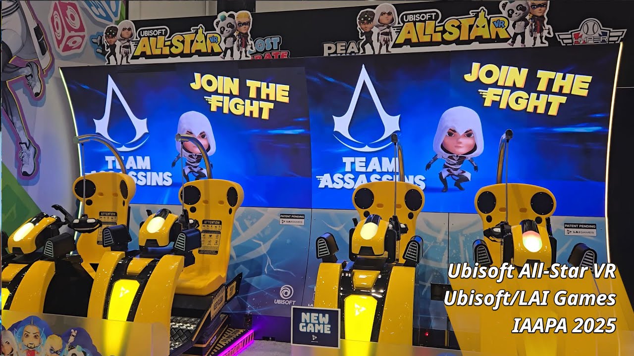 Ubisoft All-Star VR выходит на новый уровень с Arcade VR (LAI Games; IAAPA 2025)