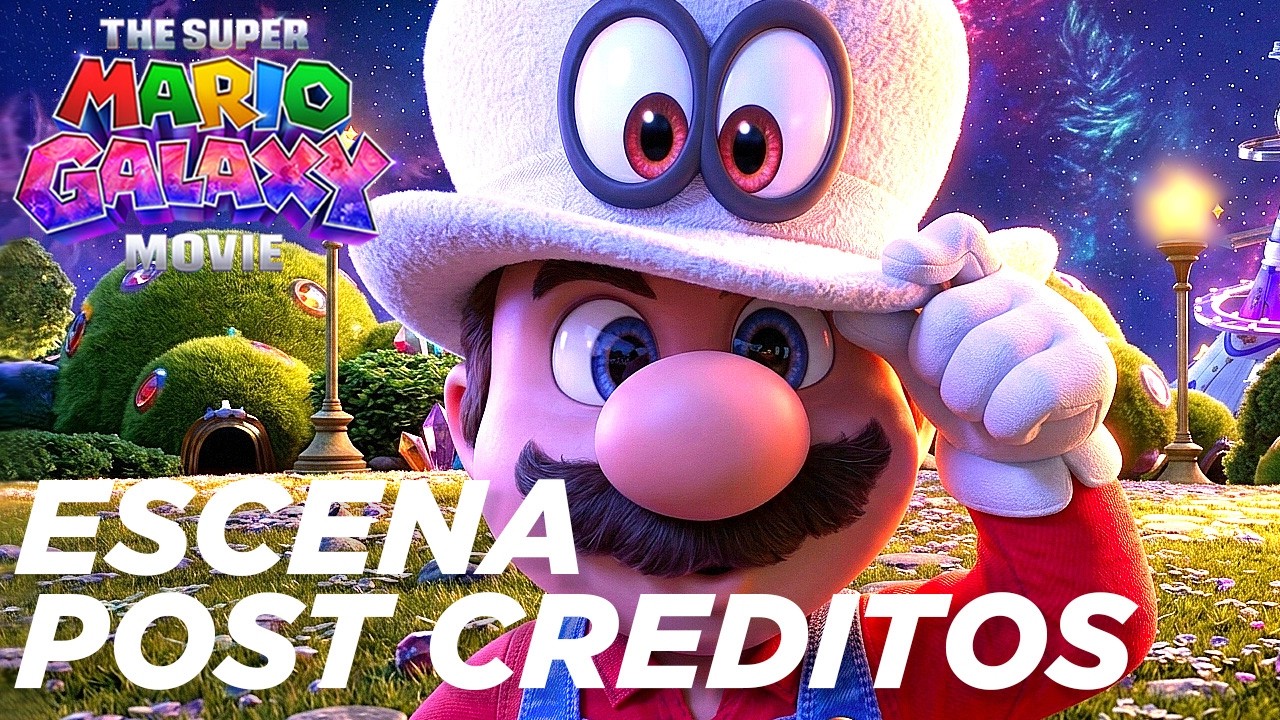 SE FILTRA ESCENA POST CREDITOS DE MARIO GALAXY MOVIE Y ELIMINAN EL VIDEO