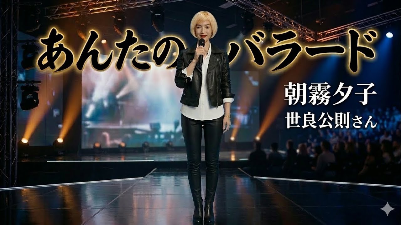 あんたのバラード/ 朝霧夕子　世良公則さん　ガナり解禁！！