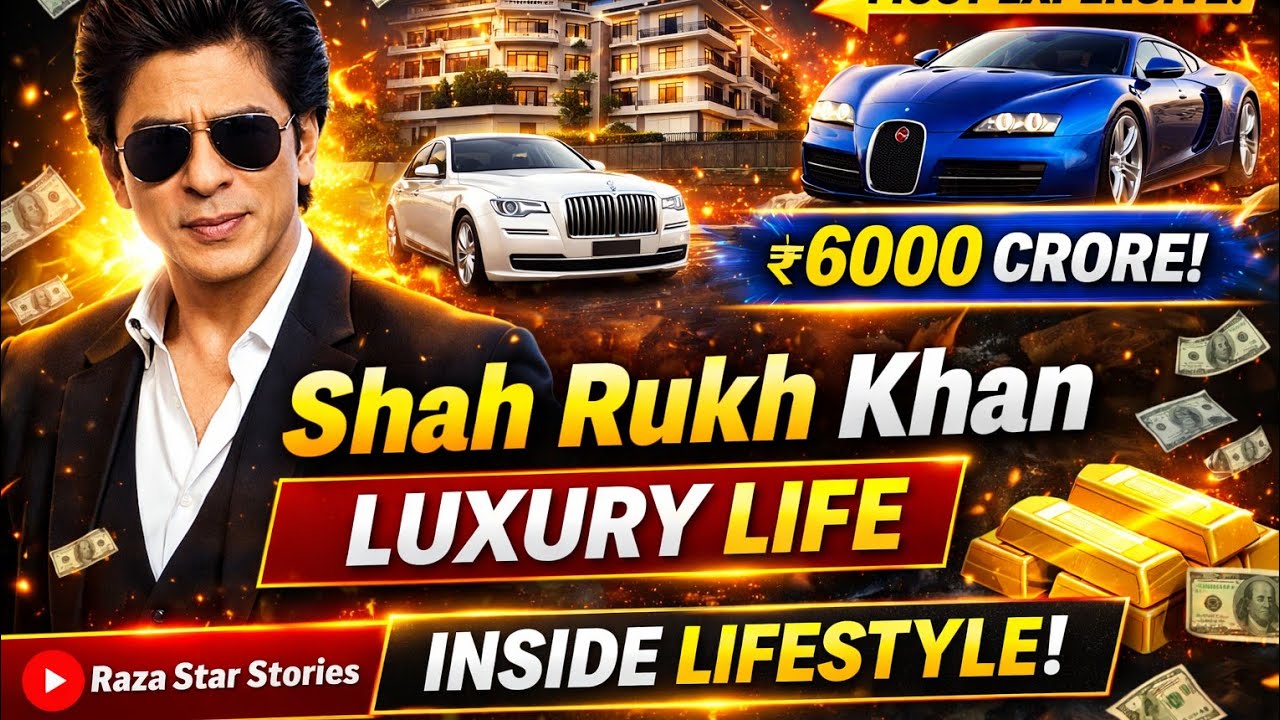  Shah Rukh Khan Lifestyle 2026 😱 | Mannat, Cars & ₹6000Cr Net Worth 👑🔥