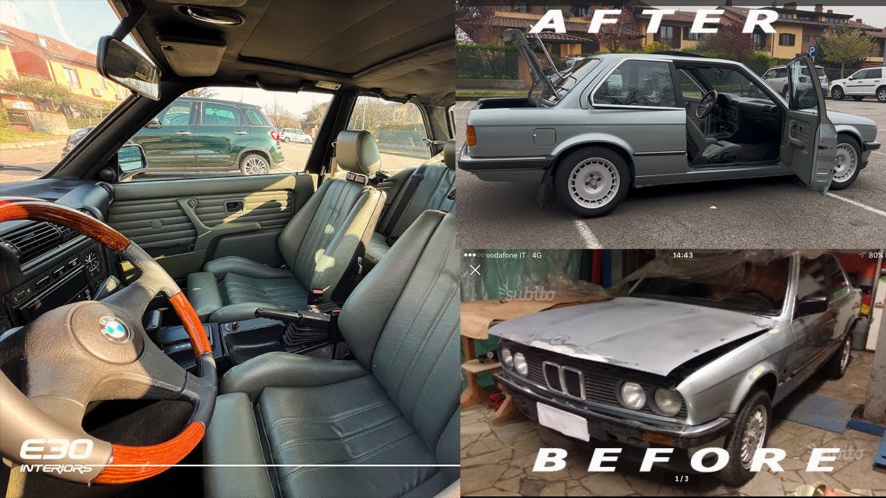 Original BMW E30 316  20K restoration