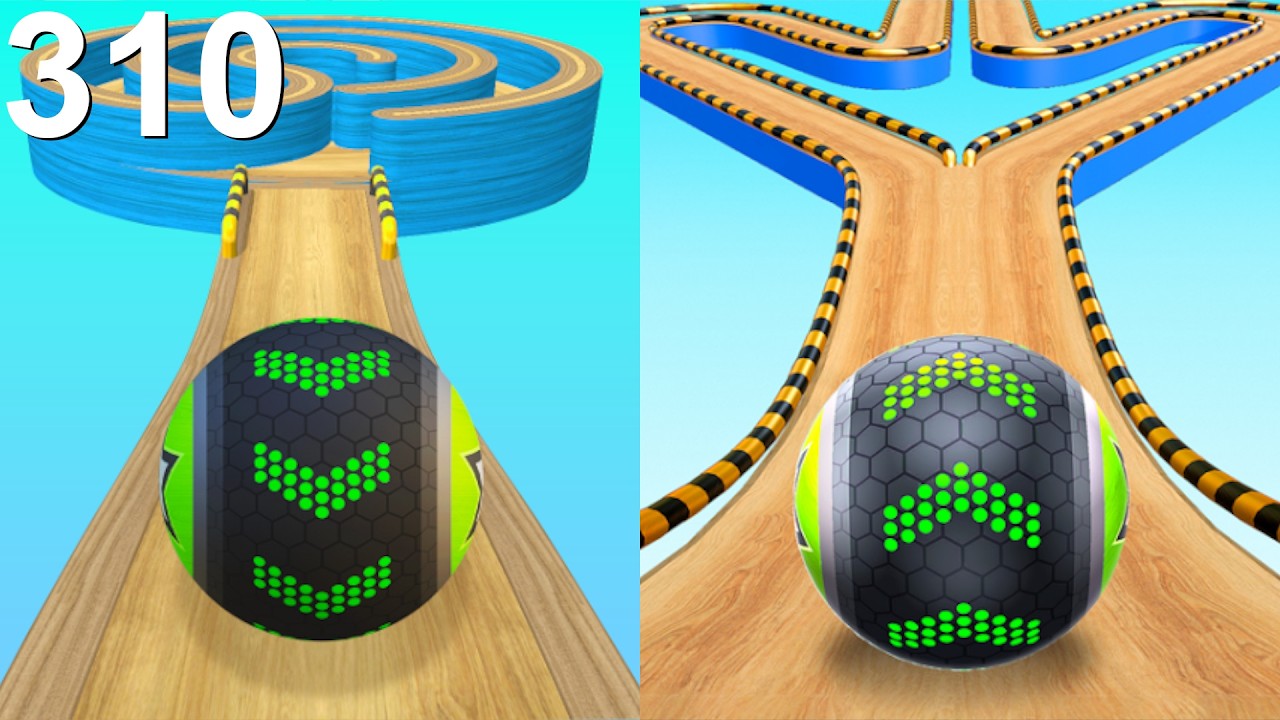 Going Balls Speedrun, Funny Fails Vs All Levels, Hard Levels Android, iOS Gameplay 310