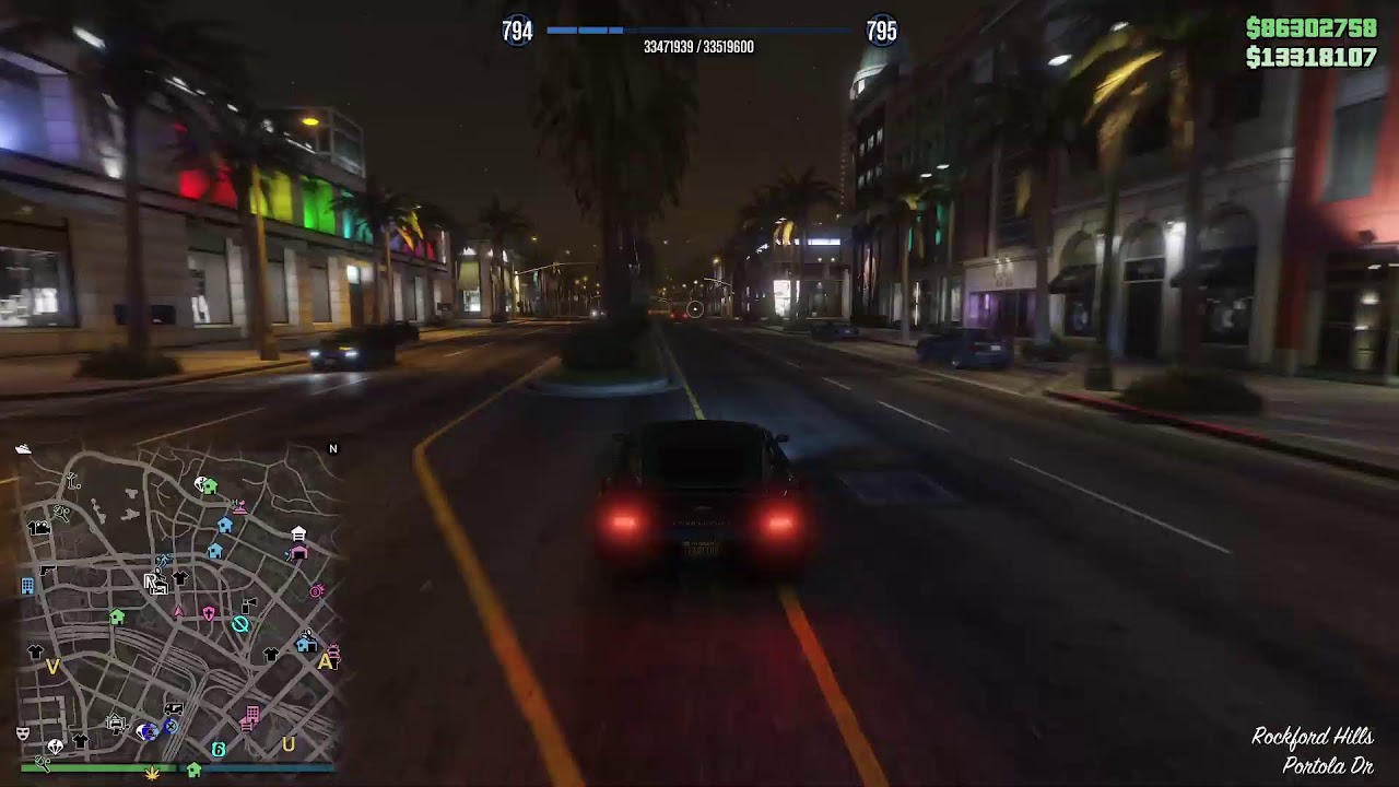 Grinding  in GTA Online on PC Enhanced!
