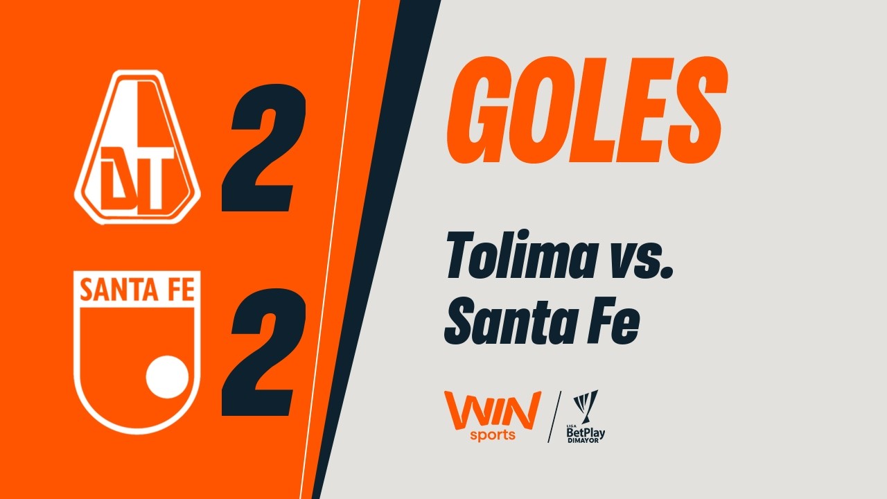 Tolima vs. Santa Fe (goles) | Liga BetPlay Dimayor 2026-1 | Fecha 10